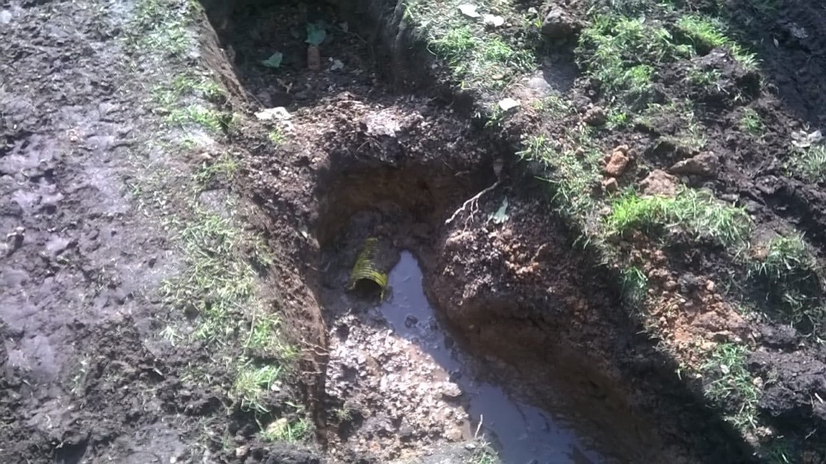 Land drainage installation — photo 6