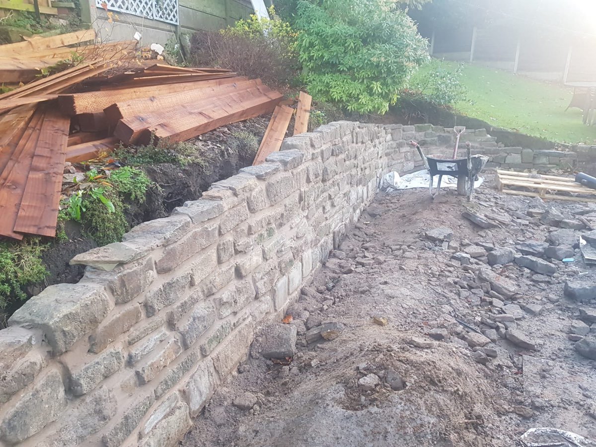 Natural stone walling — photo 2